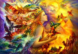 Fantastic Colourful World  Puzzel 1000 Stukjes