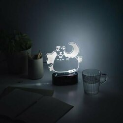 PUSHEEN - Sleep - Neon Decorative Lamp - 17cm