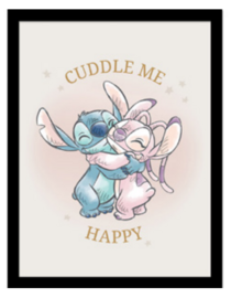 LILO & STITCH - Stitch Cuddle Me - Collector Print 30x40cm