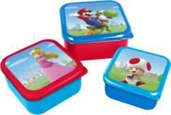 SUPER MARIO - Snack Boxes - 3 pcs