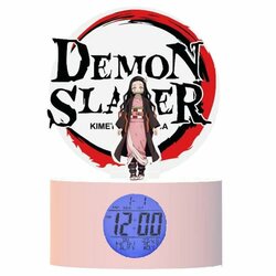 DEMON SLAYER - Nezuko - LED Light-Up Alarm Clock - 20 cm