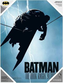 DC - GLASS POSTER - The Dark Knight Returns - 41X31x3cm