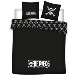 ONE PIECE - Black - Duvet Cover 240X220 - '100% microfiber'