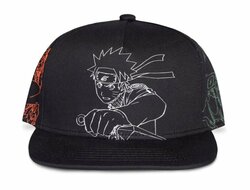 NARUTO Shippuden - Outline Characters - Men's Snapback Cap