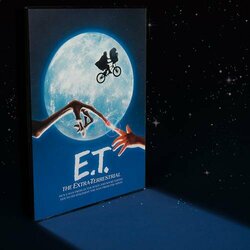 E.T. The Extra-Terrestrial - Movie Poster Light - Size A4