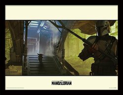 STAR WARS - The Mandalorian Explore - Framed Print 30x40cm