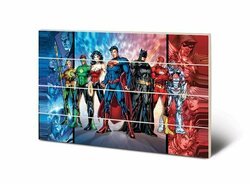 DC COMICS - Wood Print 40X59 - Justice League United