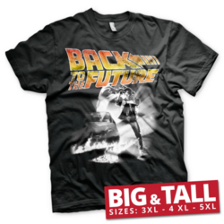 BACK TO THE FUTURE - T-Shirt Big & Tall - Poster (4XL)