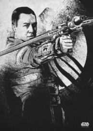 ROGUE ONE MORALITY - Magnetic Metal Poster 45x32 - Chirrut Imwe