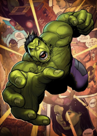 MARVEL ALL NEW - Magnetic Metal Poster 45x32 - Hulk (M)