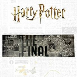 HARRY POTTER - Quidditch World Cup - Silver Plated Collector Ticket