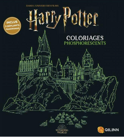 HARRY POTTER - Coloriages phosporescents
