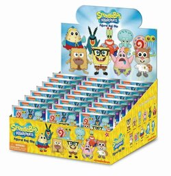 NICKELODEON - Nickelodeon Classic - 3D Foam Bag Clip (Display 24 Pcs)