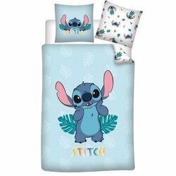 LILO & STITCH - Duvet Cover 140x200cm + 65x65cm - Stitch