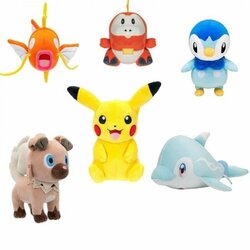 POKEMON - Plush 20 cm Wave 20 Display 6 Pcs