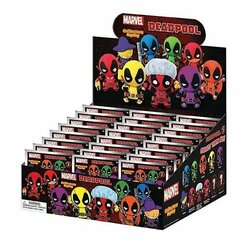 MARVEL - Deadpool - 3D Foam Bag Clip (Display 24 Pcs)