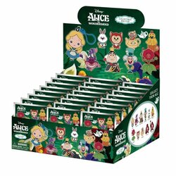 ALICE IN WONDERLAND - Series 2 - 3D Foam Bag Clip (Display 24 Pcs)