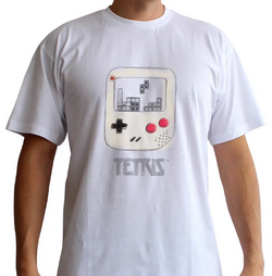 TETRIS - T-Shirt GameBoy - White (M)