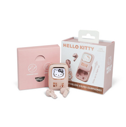 HELLO KITTY - Slide Case Light Up - Earpods Audio TWS