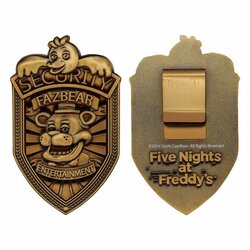 FIVE NIGHTS AT FREDDY'S - Replica Security Badge - Limited Edition