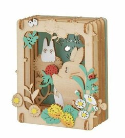 MY NEIGHBOR TOTORO - Strawberry picking - Paper Theater Wood Style