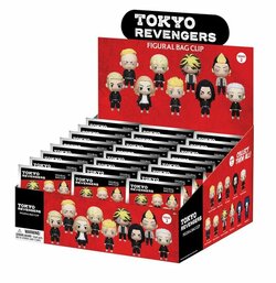 TOKYO REVENGERS - Series 2 - 3D Foam Bag Clip (Display 24 Pcs)