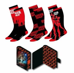 STRANGER THINGS - 3 Pairs socks Pack (Taille 38-45)
