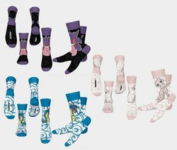 POKEMON - Crew - Pack of 3 pairs of socks (T43-46)