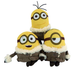 MINIONS - Plush 15 cm - ICE VILLAGE - Pack of 3