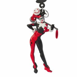 DC - Harley Quinn - Soft Touch Keychain