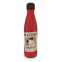 ONE PIECE - Luffy Wanted - Metal Bottle - 540 ml