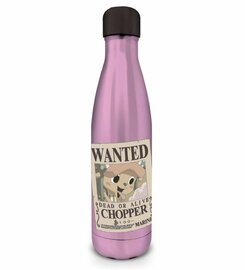 ONE PIECE - Chopper Wanted - Metal Bottle - 540 ml