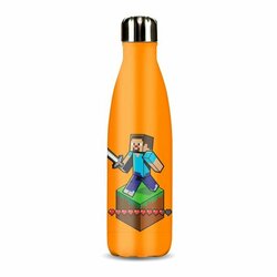 MINECRAFT - Steve - Metal Water Bottle 600ml