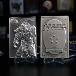 MAGIC THE GATHERING - Ajani Goldmane - Sliver Plated Card Collector