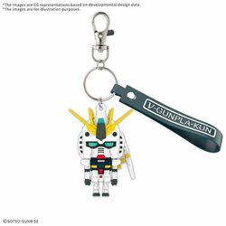 GUNDAM - GUNPLA-KUN - 3D Rubber Mascot Keychain