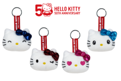 HELLO KITTY - Assortment of 24 Keychain Plushs - 4 models- 7cm