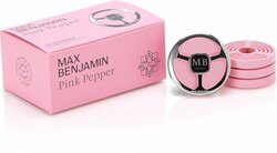 Max Benjamin Autoparfum met 4 Navullingen Cadeauset - Pink Pepper
