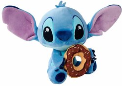 Pluche Disney - Stitch met donut (25cm) 