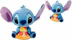Pluche Disney - Stitch met pizza (25cm)