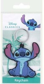 STITCH - Sitting  - Rubber Keychain