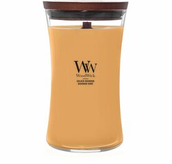 WoodWick Hourglass Large Geurkaars - Golden Bourbon - 130 branduren