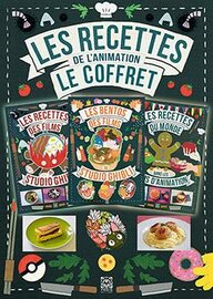CUISINE ET ANIMATION - COFFRET 3 LIVRES