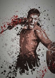 PC SPLATTER - Magnetic Metal Poster 45X32 - Bringer of Rain