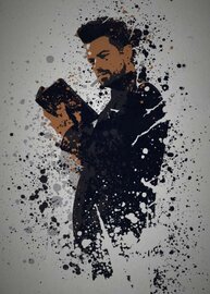 PC SPLATTER - Magnetic Metal Poster 45X32 - Preach