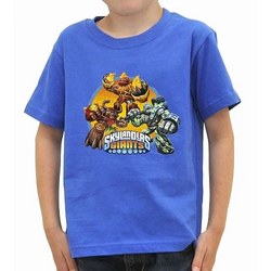 SKYLANDERS GIANTS - T-Shirt Kids Blue (9/11 Year)