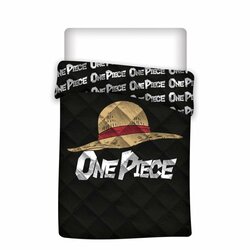 ONE PIECE - Quilt Cover 140x200cm - Straw Hat
