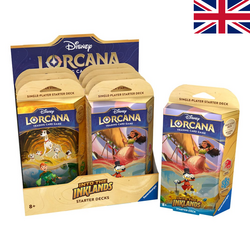 DISNEY - Lorcana - Trading Cards 8 Starters Box Chapter 3 - UK