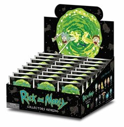 RICK & MORTY - Series 1 - 3D Foam Bag Clip (Display 24 Pcs)