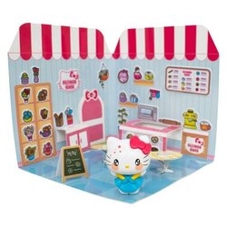 HELLO KITTY - Hello Kitty 6cm Sticker House Flower Caf?