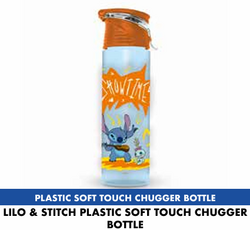 LILO & STITCH - Plastic Soft touch chugger bottle